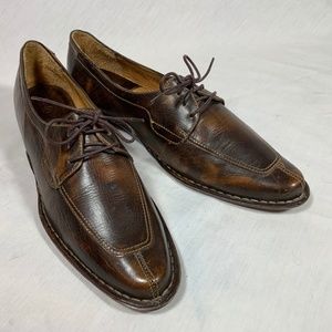 VERO CUOIO BOLO Oxford Shoes, Distressed Brown, Women’s US 8.5M/EU40 (Excellent)